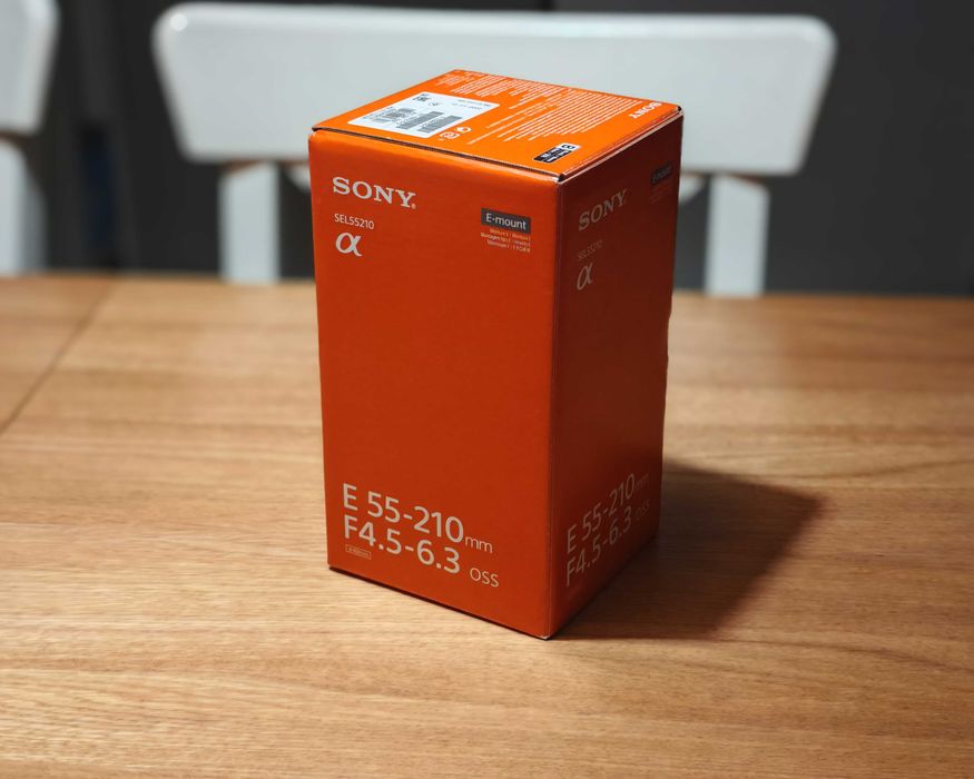 Sony 55-210 mm stan idealny okazja tele Sony E SEL55210