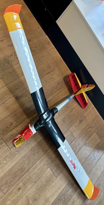 Duży unikalny samolot model rc 2 skrzydła 210 cm i 191 cm