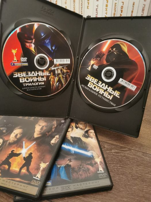 Star wars ( 14-DVD set). Звездные войны 1-6+допы