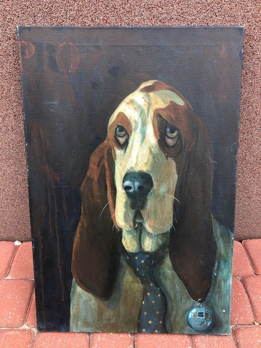 Obraz pies na płótnie