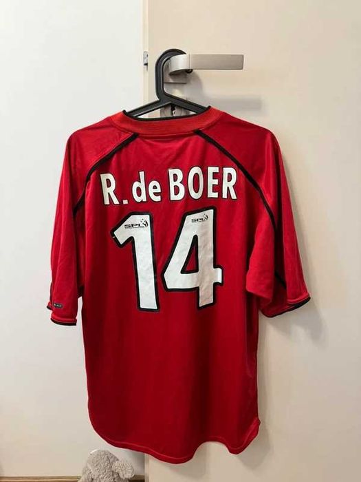 Koszulka Vintage Nike Glasgow Rangers 2000-01 Jersey M R. de Boer #14