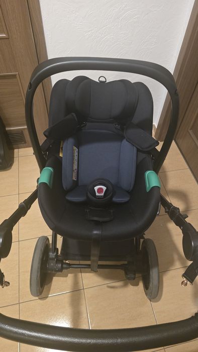 Wózek z fotelikiem kinderkraft plus baza isofix