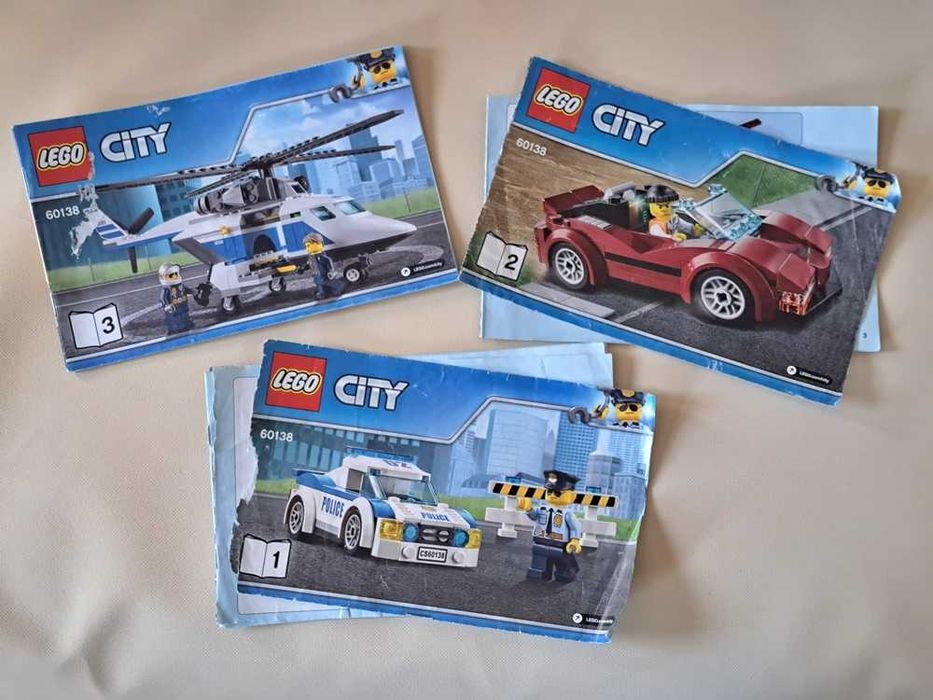 Klocki LEGO CITY 60138 komplet klocków i figurek