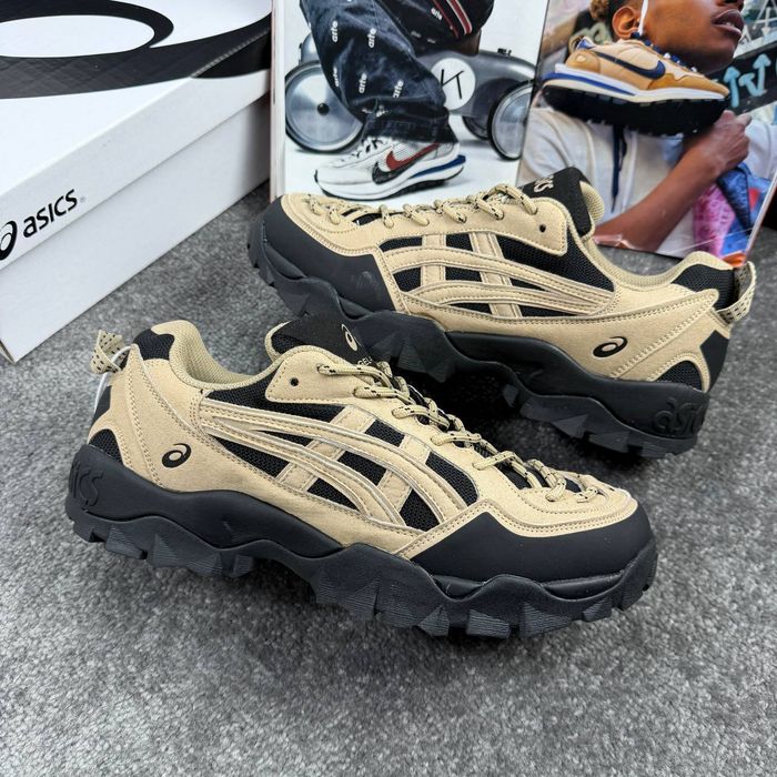 Чоловічі кросівки взуття Asics Gel-Pickax Black Brown