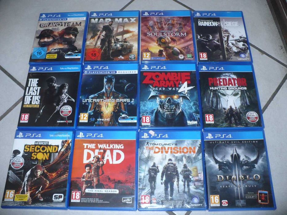 Uncharted i reszta na Ps4