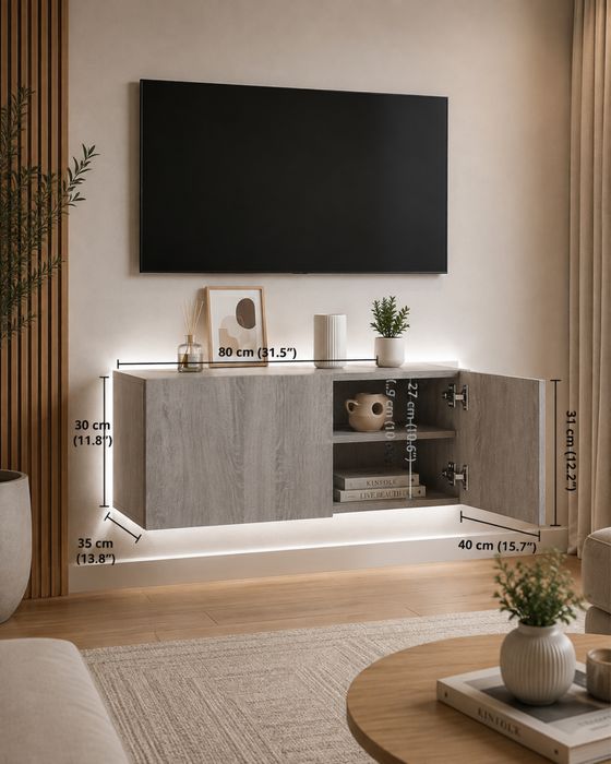 Movel de sala com led - 100€
