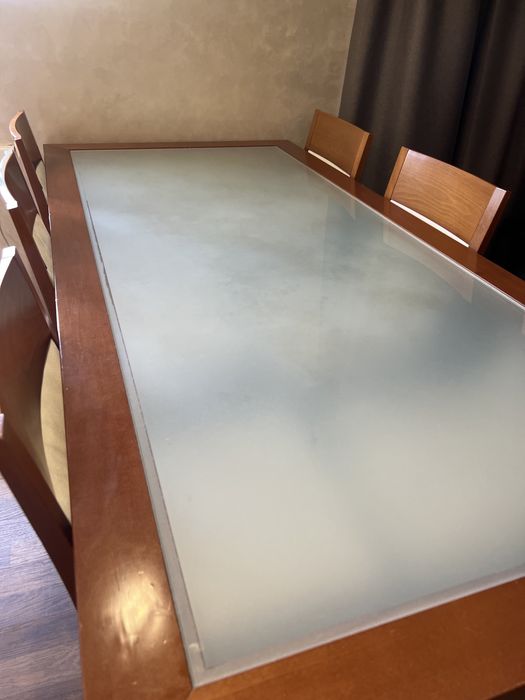 Продам итальянский стол + 6 стульев!