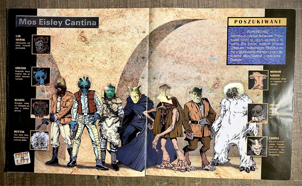 Star Wars - Naklejki Panini - Kolekcjoner 2/97
