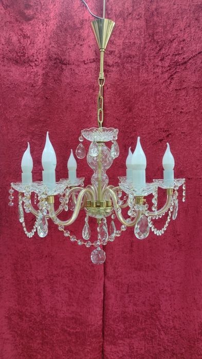 Люстра хрустальна Чехія