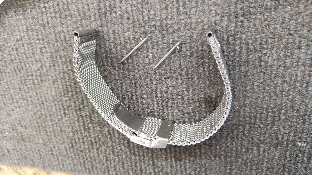 Pulseira relógio milanesa 22mm