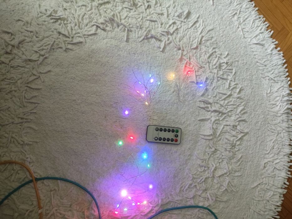 Solarne lampki nowe USB