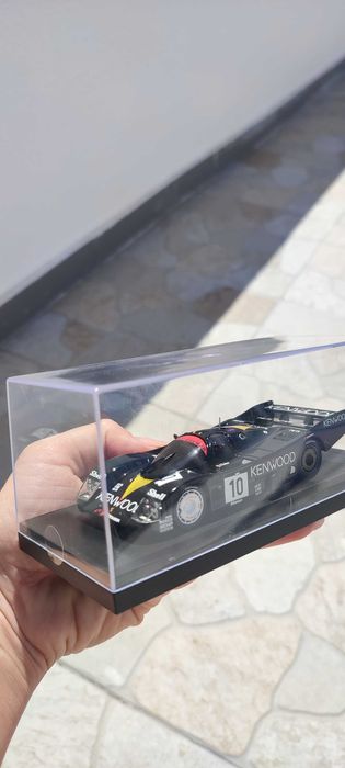 Title: Rare Kyosho 1:43 Porsche 962C Le Mans 1986 #10 Kenwood - Mint Condition