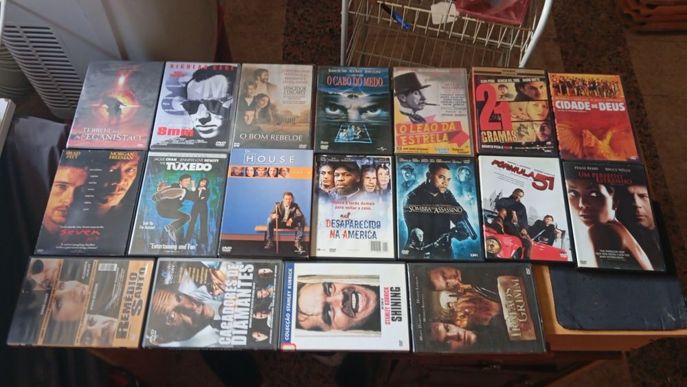 DVDs antigos originais