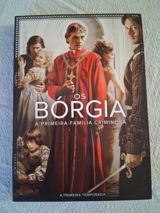 Os Bórgia, série tv com Jeremy Irons dvd