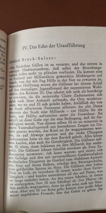 Der Besuch der alten Dame - Friedrich Durrenmatt