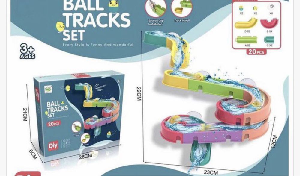 Zestaw tor wodny dla dzieci