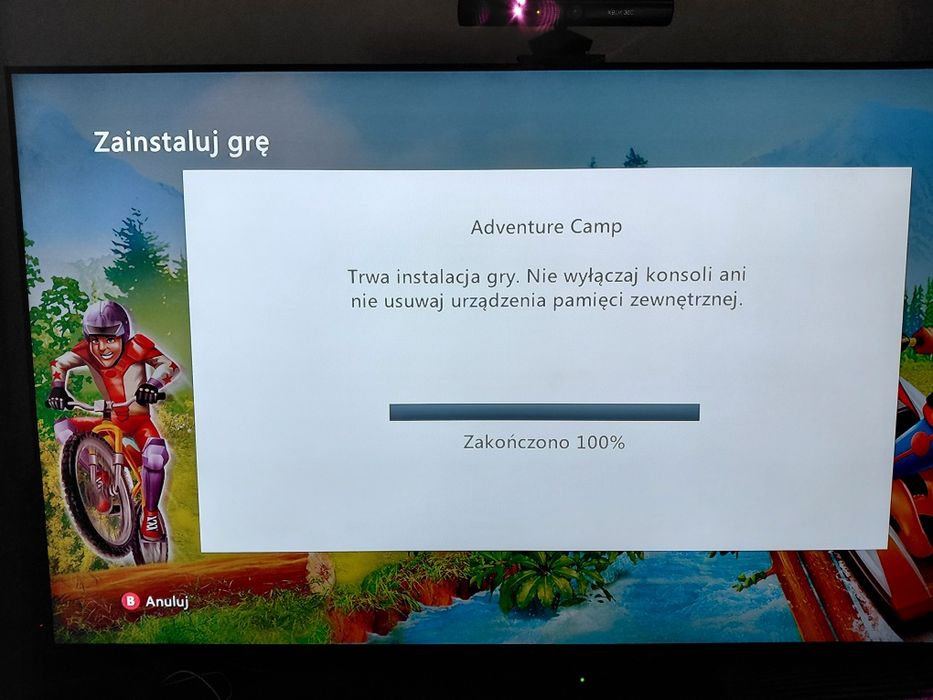 Gra Cabelas Adventure Camp na xbox 360 kinect