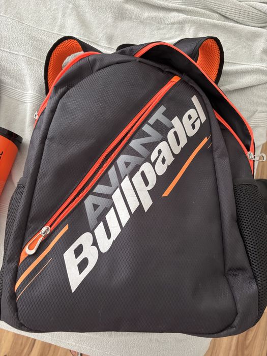 Raquete Padel Siux Carbon Convex com mochila e tubo de bolas