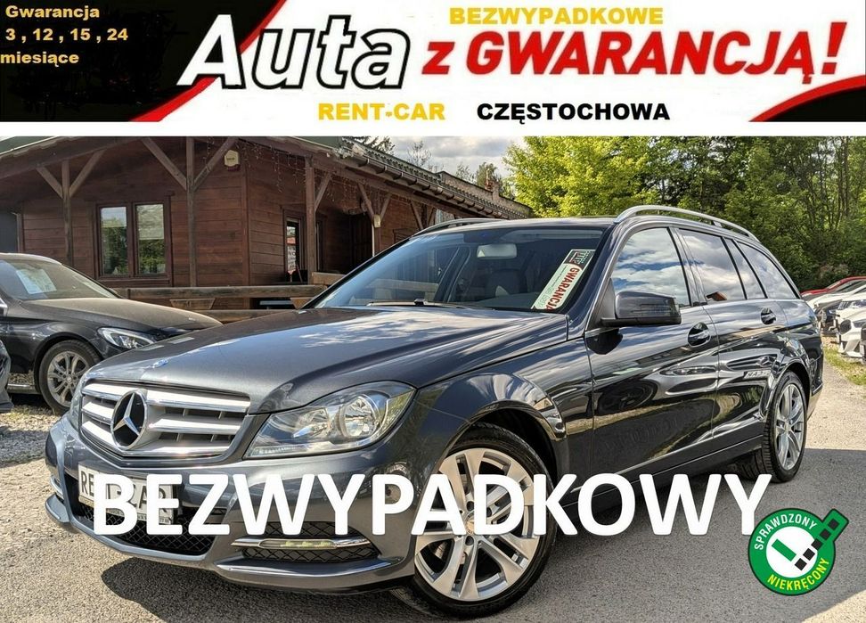 Mercedes-Benz Klasa C 2.2D*136PS*OPŁACONY Bezwypadkowy Klimatronik Navi*Serwis*VIP GWARANCJA