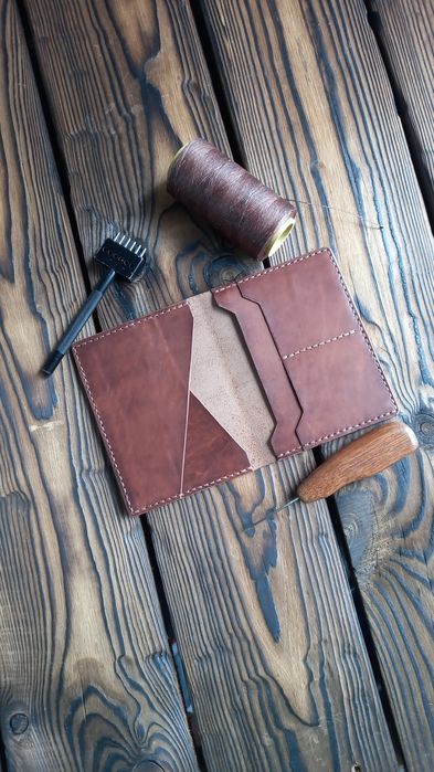 Докхолдер для паспорта, автодокументов, карт. Ручная работа.