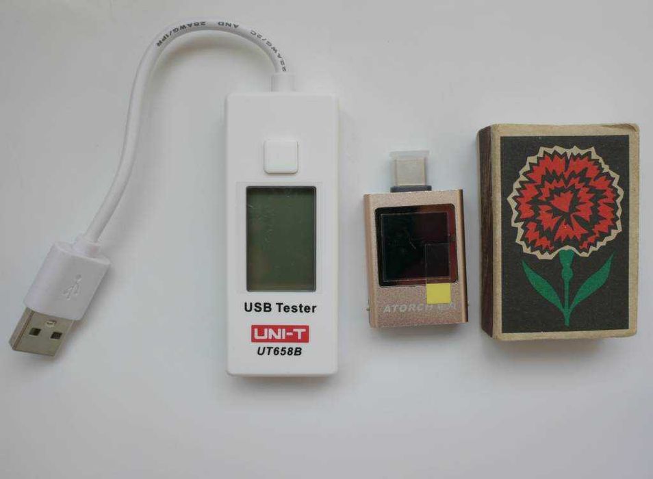 USB-тестер с многодисплейным интерфейсом Atorch AT085