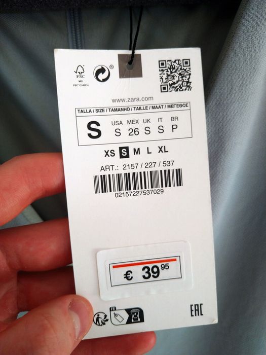 Macacão turquesa Zara