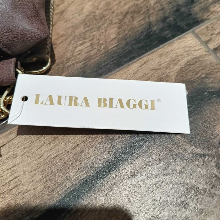 Nerka Laura Biaggi, nowa, kolor czekoladowy