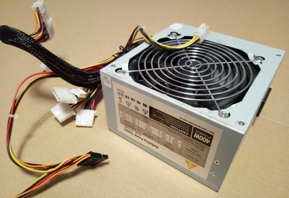 Switching Power Golden Field ATX-S460, блок