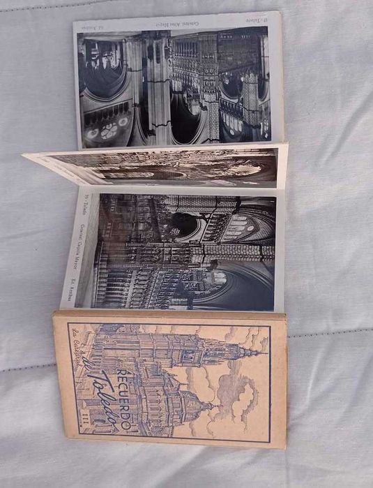 Cadernetas de postais antigos