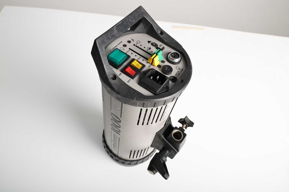 Iluminação flash de estúdio elinchrom 3 cabeças