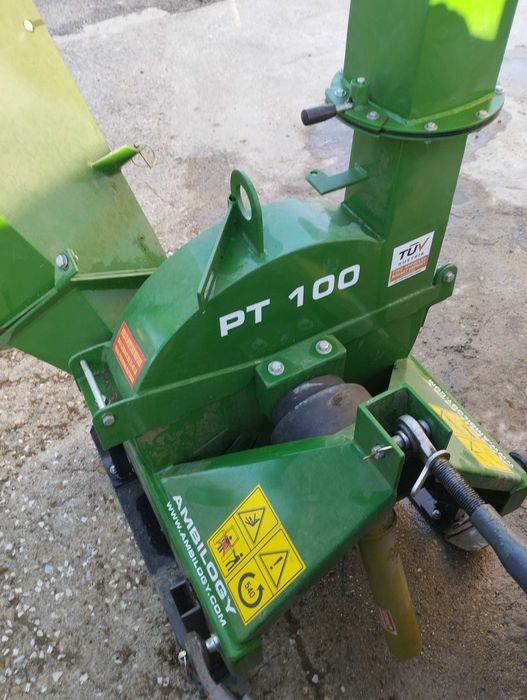Biotriturador/destroçador para trator