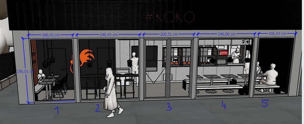 Pawilon handlowy / lokal gastronomiczny - nowy