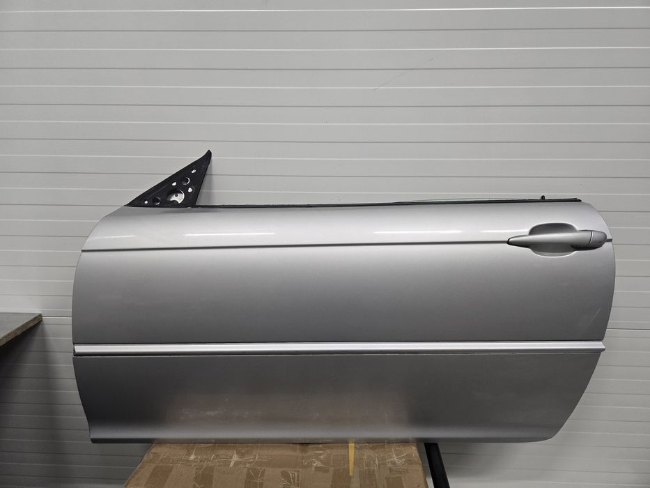 Bmw e46 coupe cabriolet drzwi lewe titansilber metallic