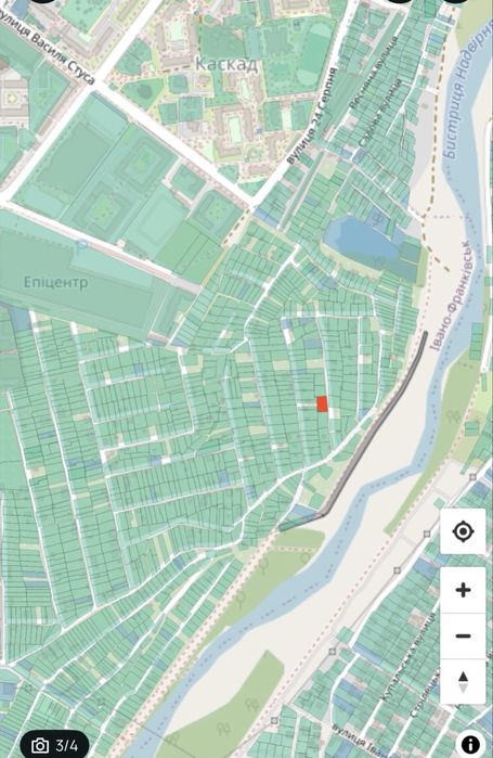 Земельна ділянка СТ Бистриця Надвірнянська