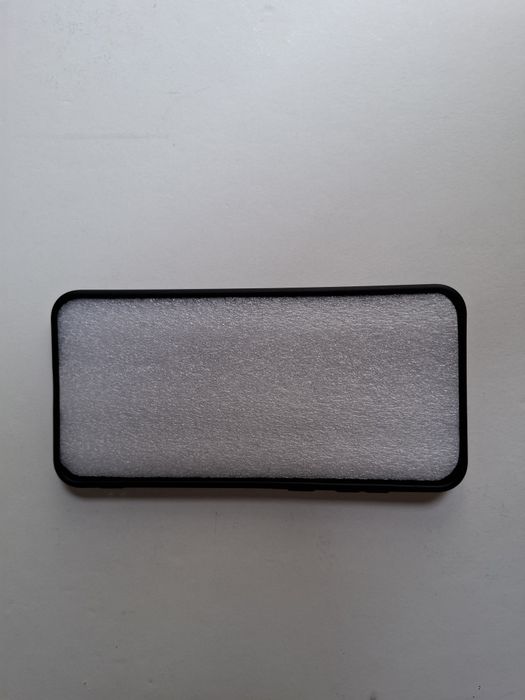 Capa de telemóvel em silicone preta para Samsung Galaxy A55 5G NOVA