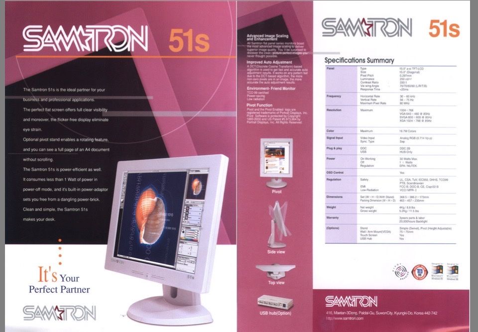 Monitor Samtrom 15”433170848993792002