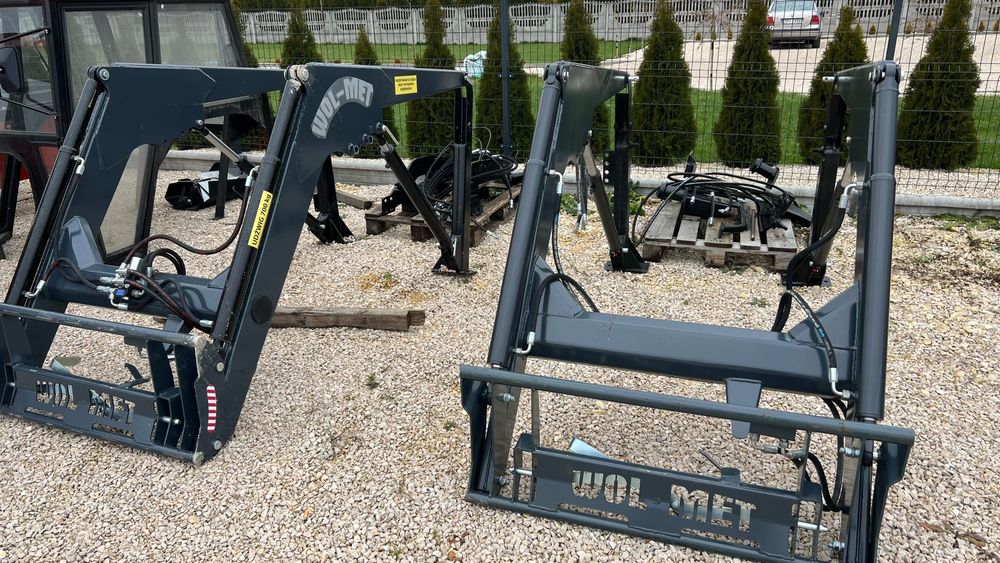 PROMOCJA-Ładowacz czołowy WOLMET 2B euro ramka-DOSTAWA pod adres-MONTAŻ tur T25 c330 tur c360 RATY tur ursus tur zetor 5011 ZETOR 7011