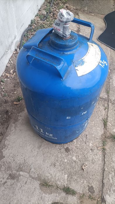 Butla gazu 11 kg bez kołnierza