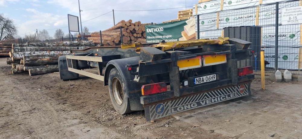 Meiller G18  Przyczepa ciężarowa do przewozu kontenerów 2005