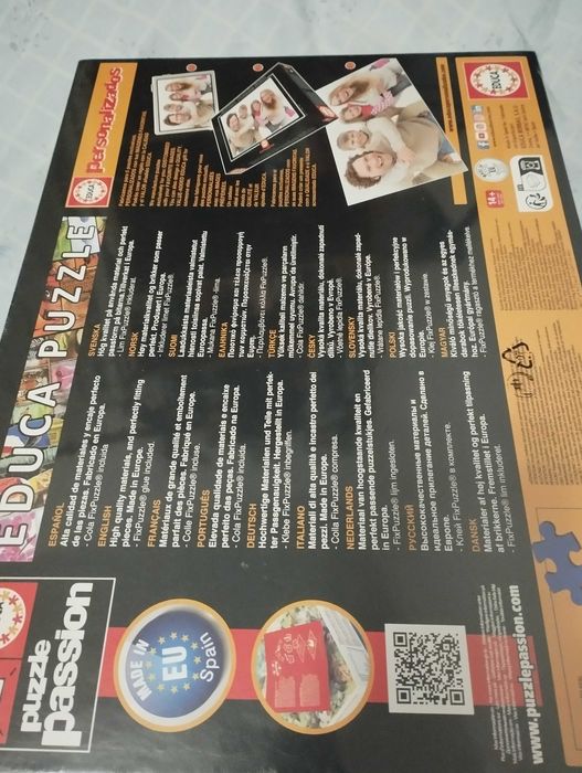 Puzzle 1000 peças - Sagrada família (Selado)