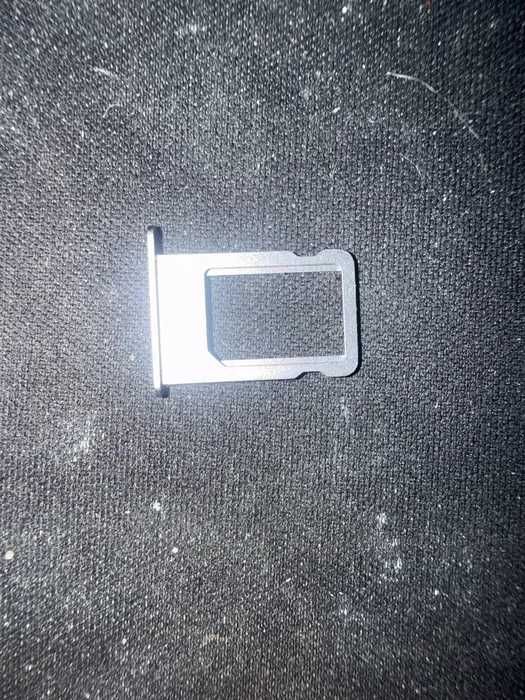 Iphone 5s/se tacka szuflada ramka na kartę sim srebrna silver