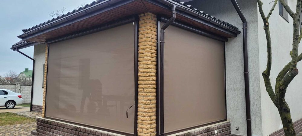 Ролети для вулиці/ Зовнішні рулонні штори