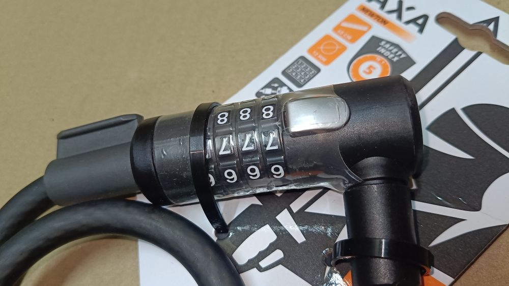 AXA Newton Code zapięcie rowerowe typu linka 60cm