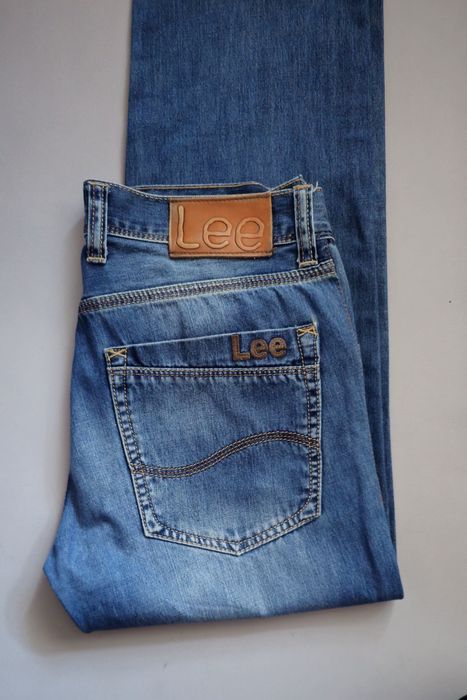 Spodnie jeansowe Lee classic  y2k streetwear grunge denim swag viral retro Vintage casual cotton