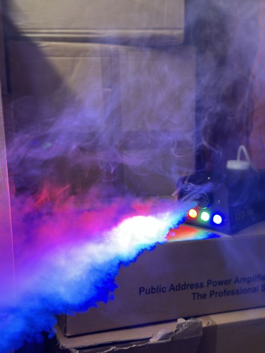 Дим генератори дим машина  500ват led нові