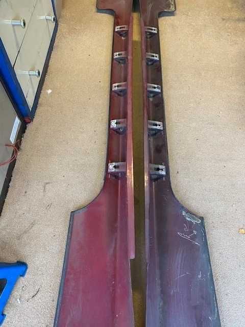 Nissan Skyline R33 OEM nakładki progi coupe  GTS-T GTS oryginał plastik Japan części GTR