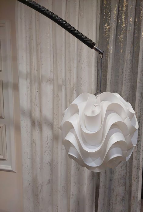 Lampa łukowa,podłogowa,stojąca KLER, rattan