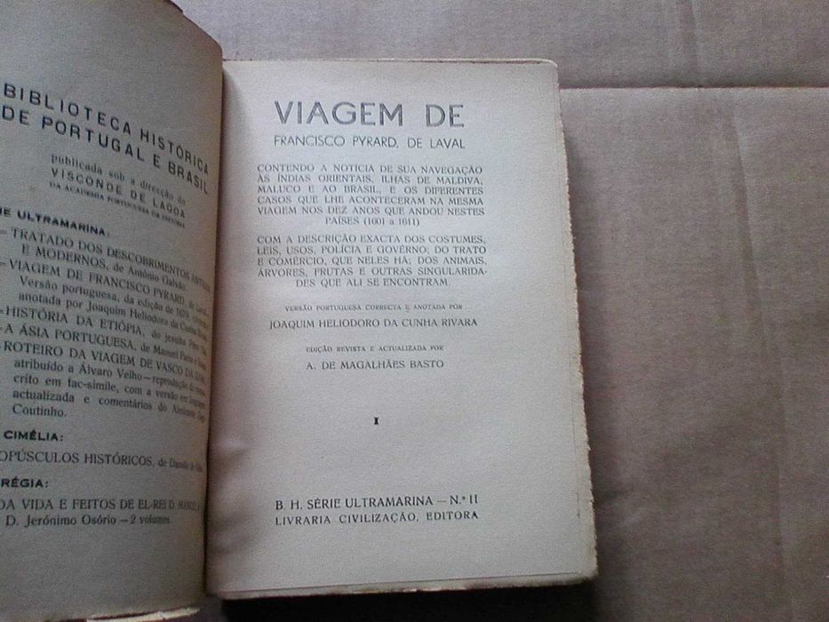 Viagem de Francisco Pyrard de Laval Vol. I