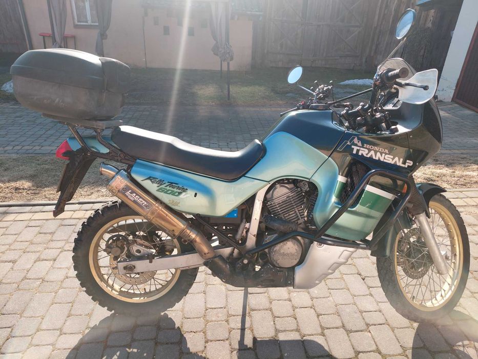 Honda Transalp 600 XL600V 1995 - kufer, gmole, po serwisie,