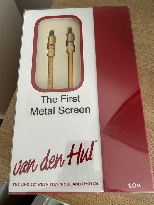 Van den hul  the first metal screen - nowy, oryginal , rachunek